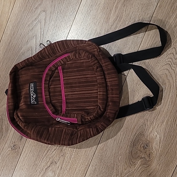 Jansport Corduroy mini backpack - Picture 1 of 7